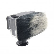 NPT-1 Gopro Rabbit Hair Windproof Cover for Gopro Hero3 3+ Back Opening Frame  