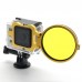 GoPro Hero 3+ Filter Adapter Ring Aluminum CNC  for Gopro Camera Golden Frame 58mm