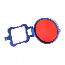 GoPro Hero 3+ Filter Adapter Ring Aluminum CNC  for Gopro Camera Blue Frame 58mm