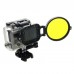 NPB-02 GoPro Hero 3+ Filter Adapter Ring Aluminum CNC  for Gopro Camera Black Frame 58mm