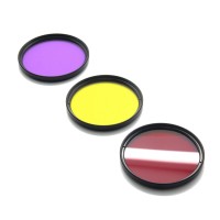 NPL-1 Gopro Diving Filter Lens Including Red Yellow Purple Lens 52mm