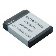 GB-1 Gopro Battery 1050mAh Capacity 3.7V Rechargeable Quick Charging for Gopro 1
