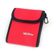 GN-2 Colorful Neoprene Storage Bag Durable Waterproof for Gopro Red