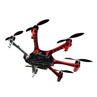 Customized 3D Print Alien Hexacopter Frame 500mm Wheelbase Light Weight High Strength
