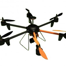Customized 3D Print Hexacopter Frame 600mm Wheelbase Light Weight High Strength
