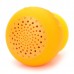 Suction Cup Mount Mini Bluetooth 3.0 Speaker Orange