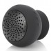 Suction Cup Mount Mini Bluetooth 3.0 Speaker Black