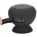 Suction Cup Mount Mini Bluetooth 3.0 Speaker Black