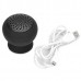 Suction Cup Mount Mini Bluetooth 3.0 Speaker Black