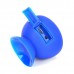 Suction Cup Mount Mini Bluetooth 3.0 Speaker Dark Blue