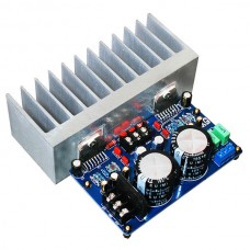 TDA7293 100W+100W Dual Channel Fever Amplifier Board Assembled Board w/ Heat Radiator