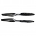 T-Motor 1555 Full Carbon Fiber CW CCW Propeller Three Holes for Quad Hexa Octa Multicopter