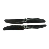 1Pair 5030 5x3 Carbon Fiber CW/CCW Prop Propeller for Mini QAV250 RC Quadcopter 