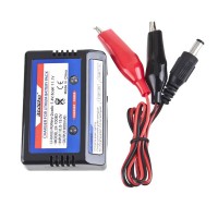 Intelligent Balance Charger External Battery Portable Charger + Power Supply For 7.4V/11.1V Lithium Polymer Battery Black