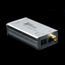 MUSE Z4 Hifi 192Khz Desktop Computer Stereo Digital Audio Decoder 2 Channel DAC Coaxial input Silver