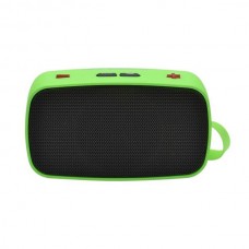 KB-200 Mini Wireless Bluetooth V2.0 Speaker w/ Hands-free / FM / TF / USB / 3.5mm Green