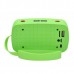 KB-200 Mini Wireless Bluetooth V2.0 Speaker w/ Hands-free / FM / TF / USB / 3.5mm Green