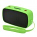 KB-200 Mini Wireless Bluetooth V2.0 Speaker w/ Hands-free / FM / TF / USB / 3.5mm Green