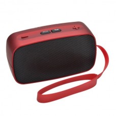 KB-200 Mini Wireless Bluetooth V2.0 Speaker w/ Hands-free / FM / TF / USB / 3.5mm Red