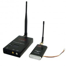MK 1.2G 1.5W FPV TX RX 15CH Wireless Audio Video Transmission Monitor for FPV Photography