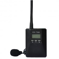 Mini CZH-T200 Wireless 0.1-200mw FM Transmitter Radio Braodcast Stereo Power 