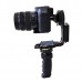 J69 Handheld 3 Axis Gimbal Stabilizer Electronic Gyroscope Autostability w/ Monolever & Double Handle for Micro SLR