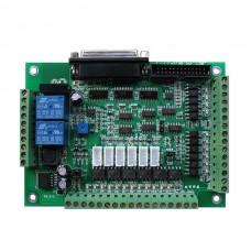 3 4 5 6 Axis High Speed Optocoupler CNC Machine Tool Interface Board MACH3 Carving Machine CNC Interface Card