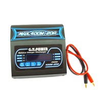 G.T. Power A620 400W 20A DC Balancing Charger 1-6S Charge for RC Hobby