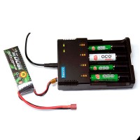 POWERFOCUS I4 Pro All in One Li-ion Ni-MH Ni-Cd Battery Charger 24w