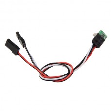 USB T interface to FPV Output DC power input AV Video Cable Plug for Gopro 3