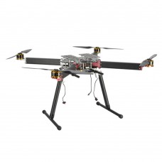 D800-X4 Carbon Aluminum Alloy Quadcopter Heavy Lift Platform Assembled w/ Motor&ESC&Prop&Battery