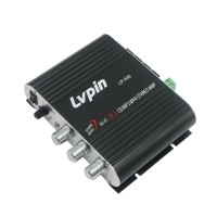 LP-838 2.1 Channel Mini Amplifier 12V for Car Home Use Black