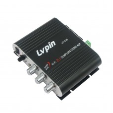 LP-838 2.1 Channel Mini Amplifier 12V for Car Home Use Black