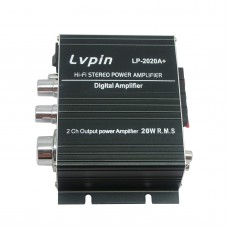 LVPIN TA2020-020 LEPY LP-2020A+ Fever High Fidelity Computer Car Digital Amplifier Black