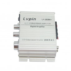 LVPIN TA2020-020 LEPY -2020A+ Fever High Fidelity Computer Car Digital Amplifier Silvery