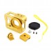 Aluminum Alloy Protective Shell Case+ Lens Cap for Gopro Hero 3/ 3+