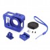 Aluminum Alloy Protective Shell Case+ Lens Cap for Gopro Hero 3/ 3+