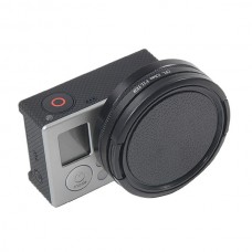 CPL Retroreflector Polaroid Filter Protective Case 52mm for Gopro 3/ 3+