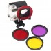 52mm Diving Lens filter Adapter Ring for Gopro Hero 3 Hero3+