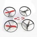 Modelking 33023 2.4G Mini Quad 4 Channel 6 Axis Gyro 3D RC Quadcopter UFO