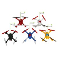 33022 Mini Quadcopter 2.4G 4CH 6 Axis Gyro 3D RC Remote Control UFO Helicopter