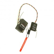 AR6210 6-Channel DSMX 2.4GHz Receiver Ultralite Set for JR SPEKTRUM DSM-X DSM2