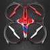 SYMA X6 Super Ship 2.4G 4CH 6 AXIS Remote Control Quadcopter RC Helicopter Toys Present A Universal Adapter Plug