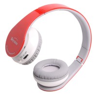 New Wireless Stereo Bluetooth 4.0 Headphones for all Cell Phone Laptop PC Tablet Red