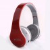 New Wireless Stereo Bluetooth 4.0 Headphones for all Cell Phone Laptop PC Tablet Red