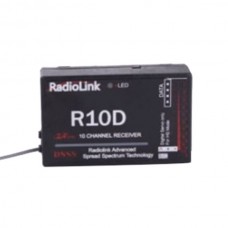 Radio link R10D 10ch DSSS receiver for AT10 2.4G 10 Channel Radio System