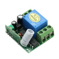 1CH RF Wireless Relay Remote Control Controller Module 315MHz 12V