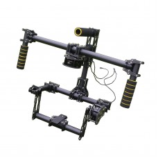 3K Brushless Gimbal Carbon Fiber Aluminum DSLR 3 Axis Handle Camera Gimbal + Brushless Motors