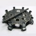 Octacopter Carbon Fiber Center Plate + 25MM Carbon Fiber Tube Umbrella Shape Folding Structure