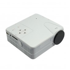 H80 Cinema Theater Multimedia LED Projector HD 1080P PC AV TV VGA USB HDMI T7